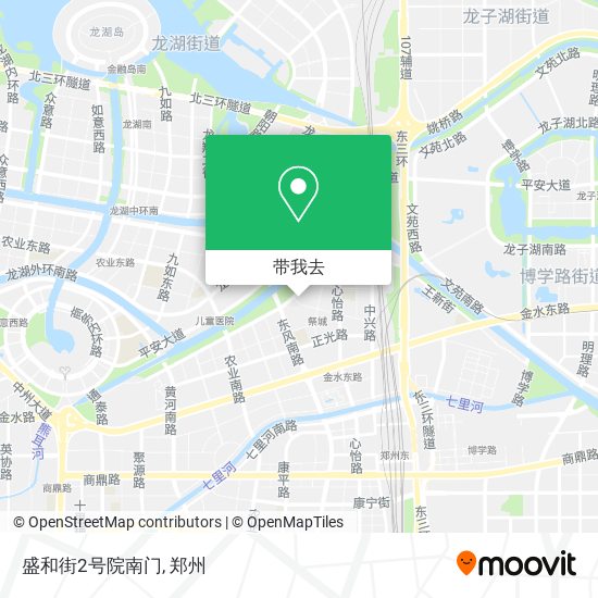 盛和街2号院南门地图