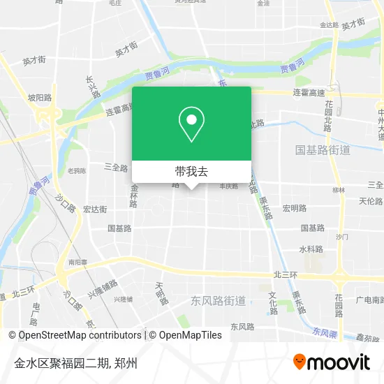 金水区聚福园二期地图