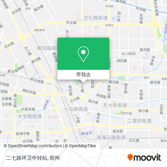 二七路环卫中转站地图