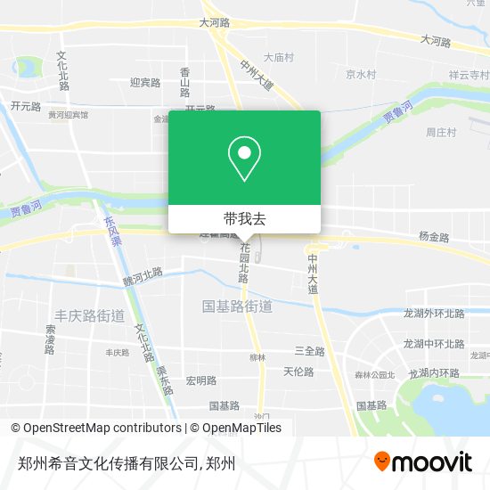 郑州希音文化传播有限公司地图