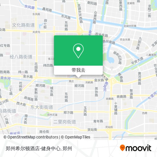 郑州希尔顿酒店-健身中心地图