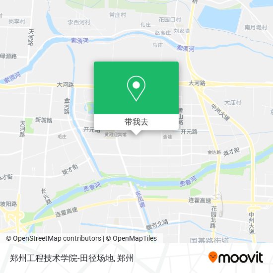 郑州工程技术学院-田径场地地图