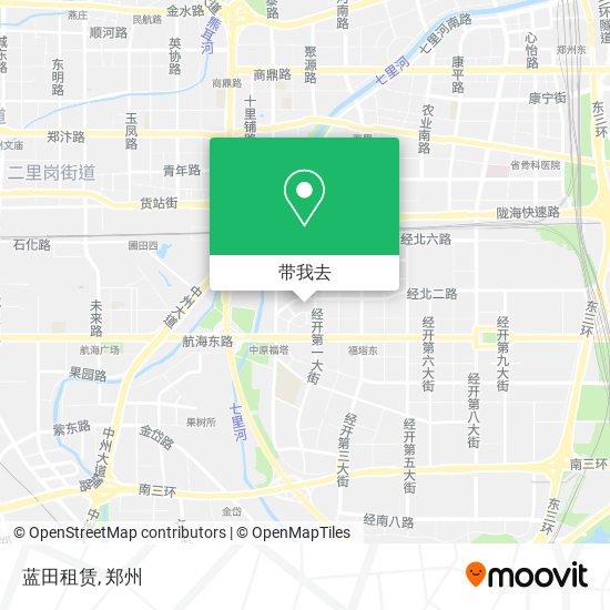 蓝田租赁地图
