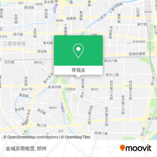 金城宾馆租赁地图