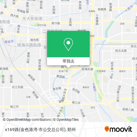s169路(金色港湾-市公交总公司)地图