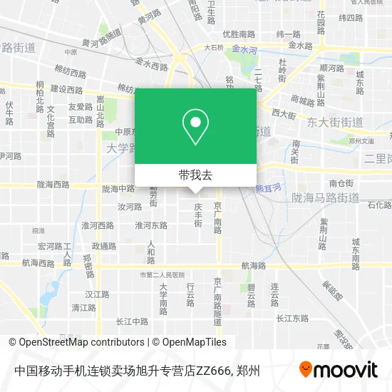 中国移动手机连锁卖场旭升专营店ZZ666地图