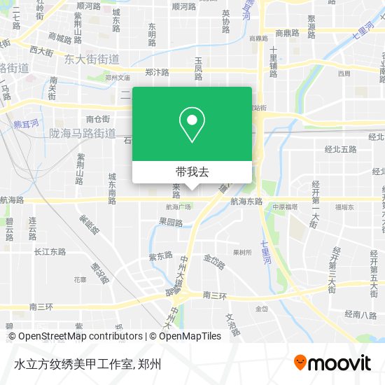 水立方纹绣美甲工作室地图