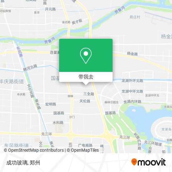 成功玻璃地图