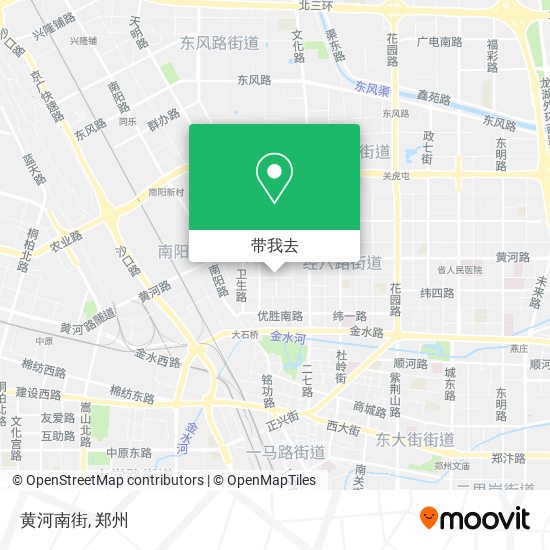 黄河南街地图