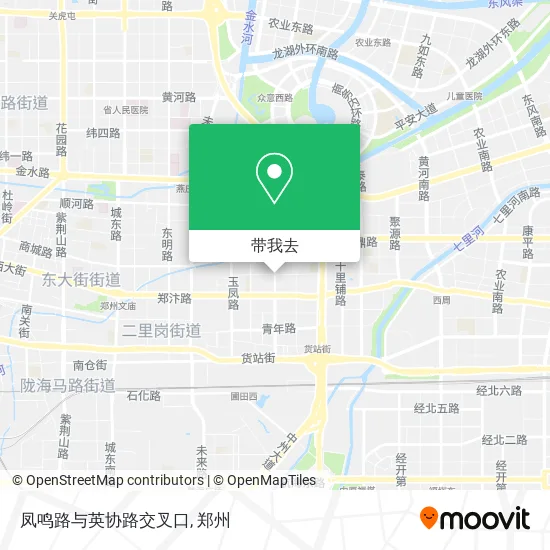 凤鸣路与英协路交叉口地图