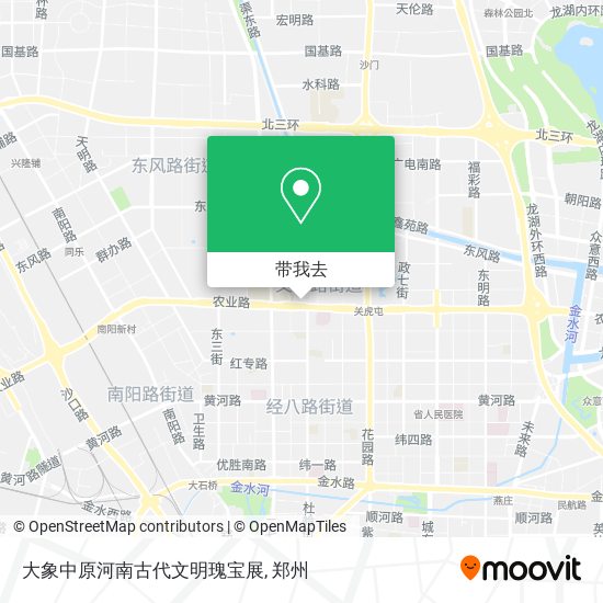 大象中原河南古代文明瑰宝展地图