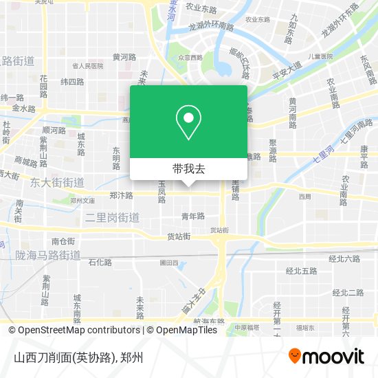 山西刀削面(英协路)地图