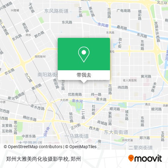 郑州大雅美尚化妆摄影学校地图