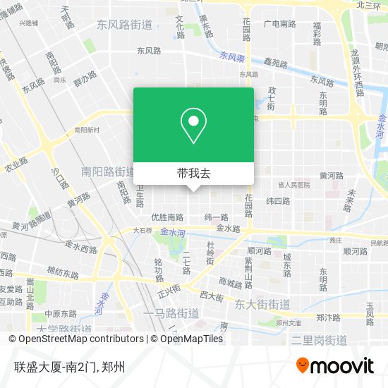 联盛大厦-南2门地图