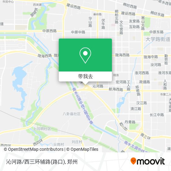 沁河路/西三环辅路(路口)地图