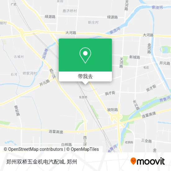 郑州双桥五金机电汽配城地图