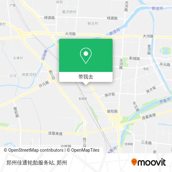 郑州佳通轮胎服务站地图