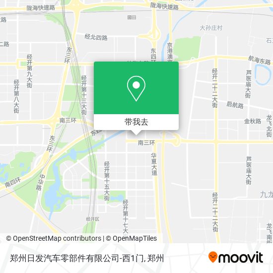 郑州日发汽车零部件有限公司-西1门地图