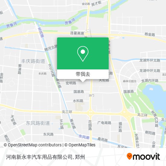 河南新永丰汽车用品有限公司地图