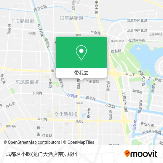 成都名小吃(龙门大酒店南)地图
