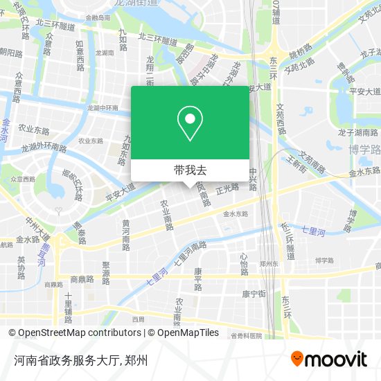 河南省政务服务大厅地图