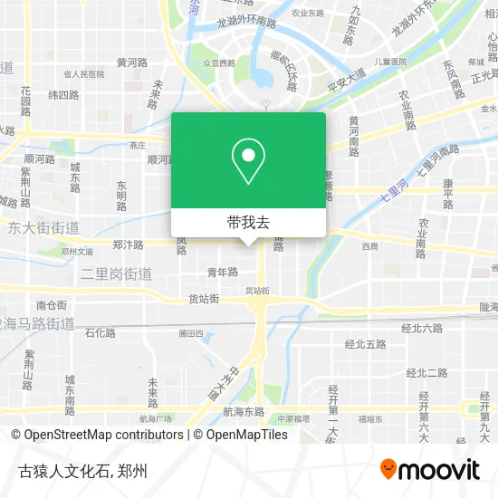 古猿人文化石地图