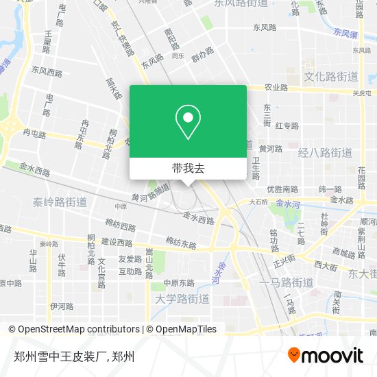 郑州雪中王皮装厂地图