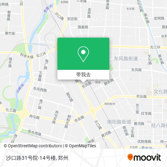 沙口路31号院-14号楼地图