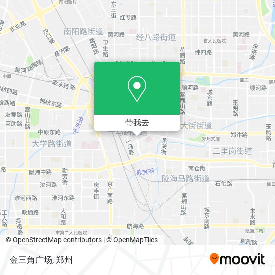 金三角广场地图