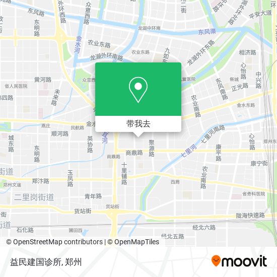益民建国诊所地图