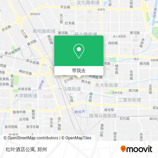 红叶酒店公寓地图