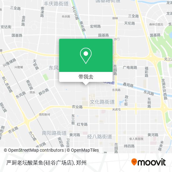严厨老坛酸菜鱼(硅谷广场店)地图