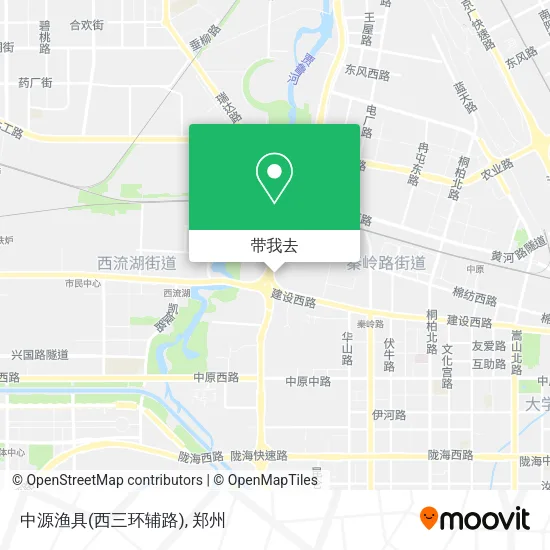 中源渔具(西三环辅路)地图