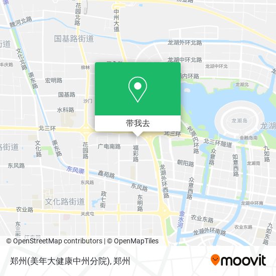 郑州(美年大健康中州分院)地图