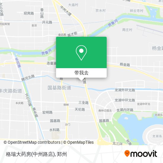 格瑞大药房(中州路店)地图