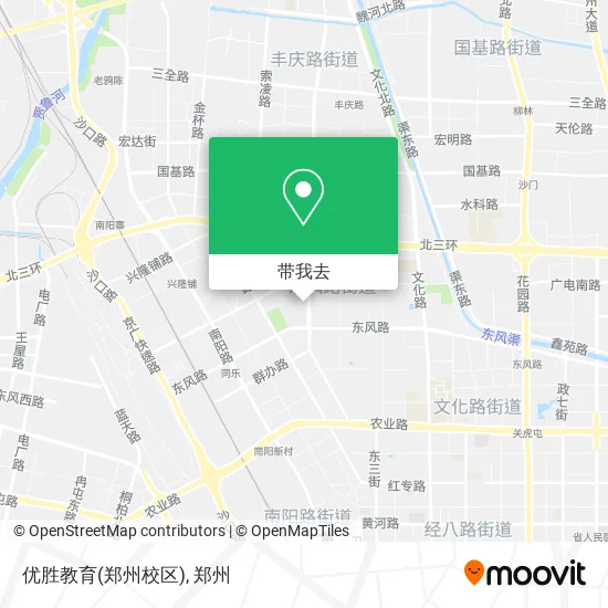 优胜教育(郑州校区)地图