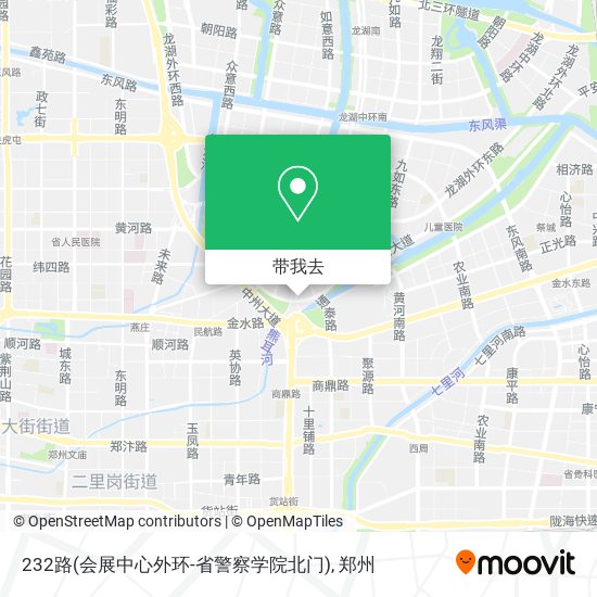 232路(会展中心外环-省警察学院北门)地图