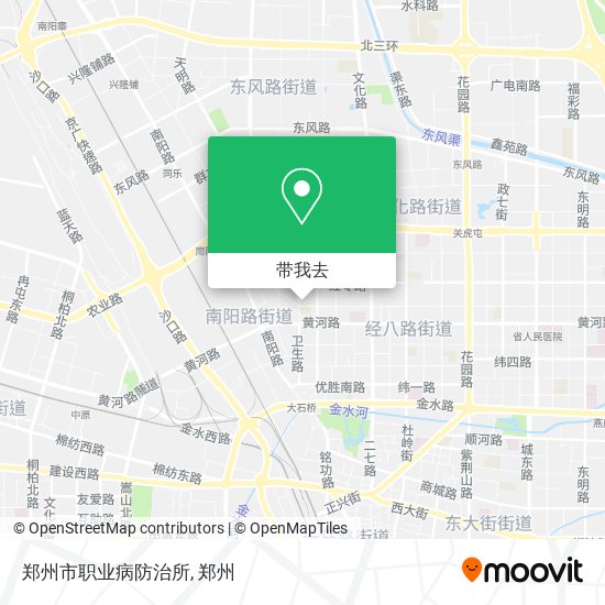 郑州市职业病防治所地图