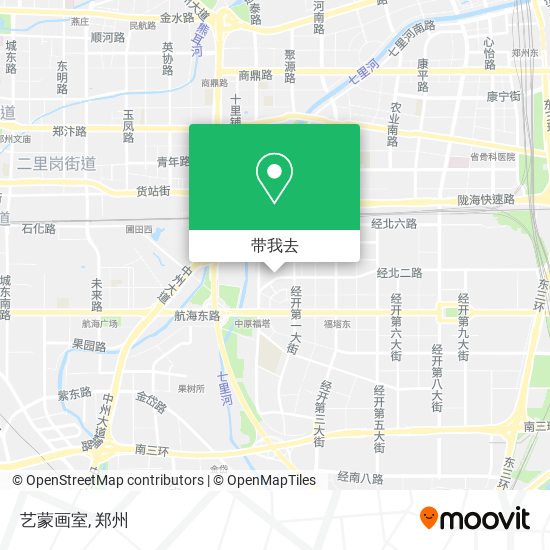 艺蒙画室地图