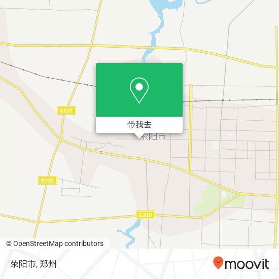 荥阳市地图