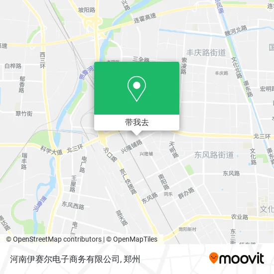 河南伊赛尔电子商务有限公司地图