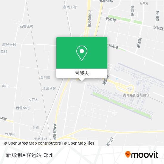 新郑港区客运站地图