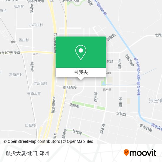 航投大厦-北门地图