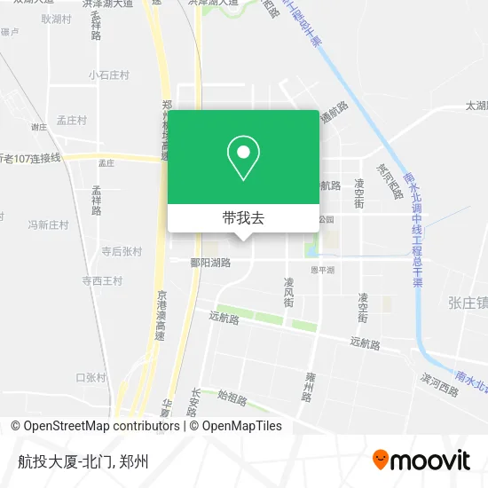 航投大厦-北门地图