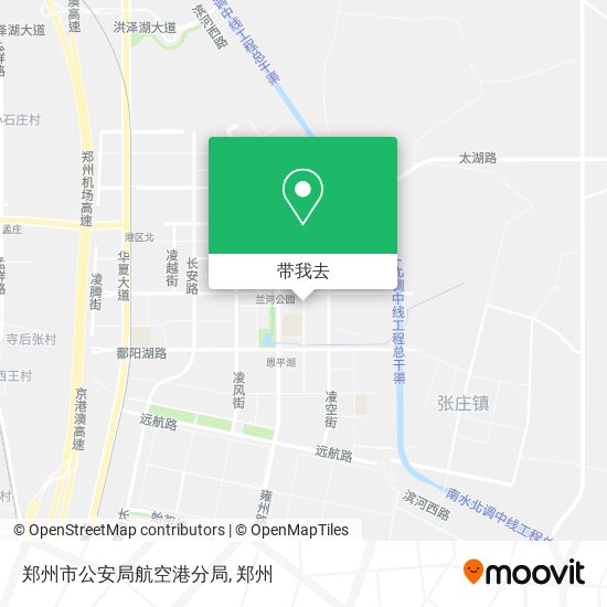 郑州市公安局航空港分局地图