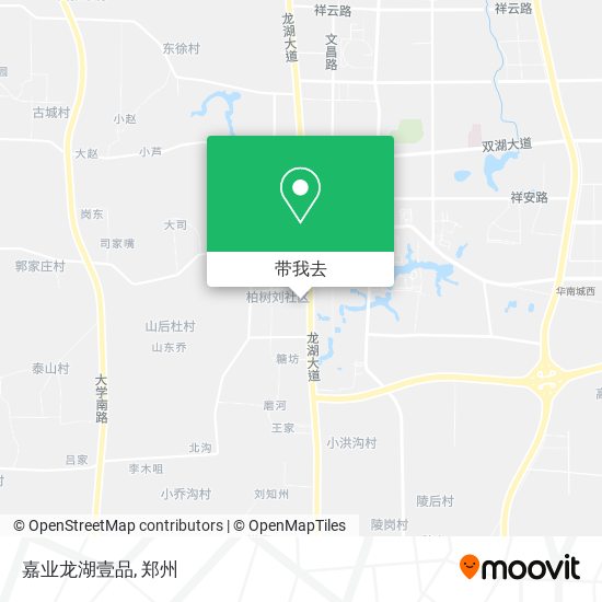 嘉业龙湖壹品地图