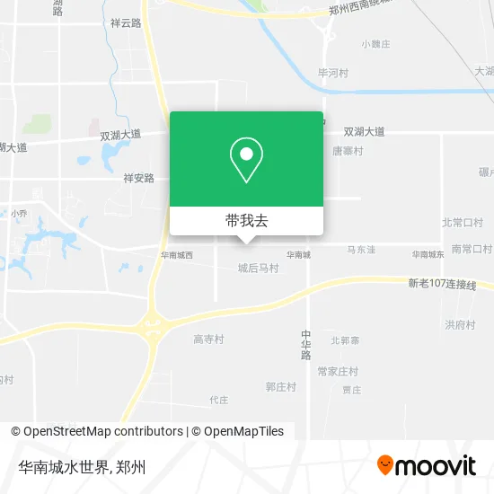 华南城水世界地图