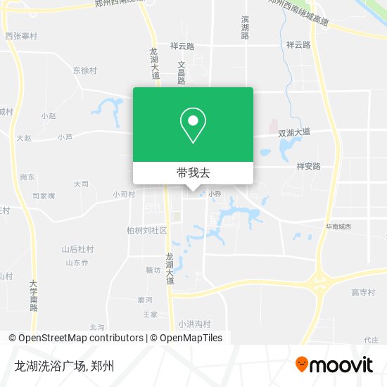 龙湖洗浴广场地图