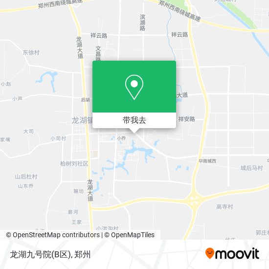 龙湖九号院(B区)地图