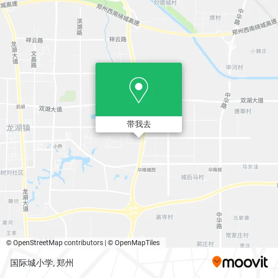 国际城小学地图